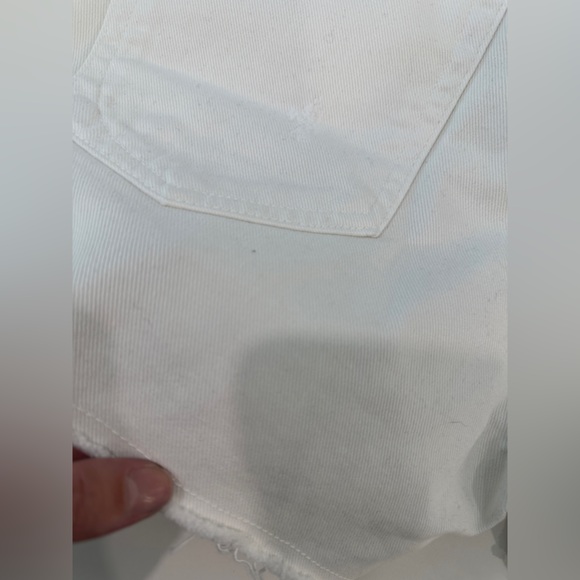 Rag & Bone white soft denim shorts size 25 never worn - Picture 5 of 10